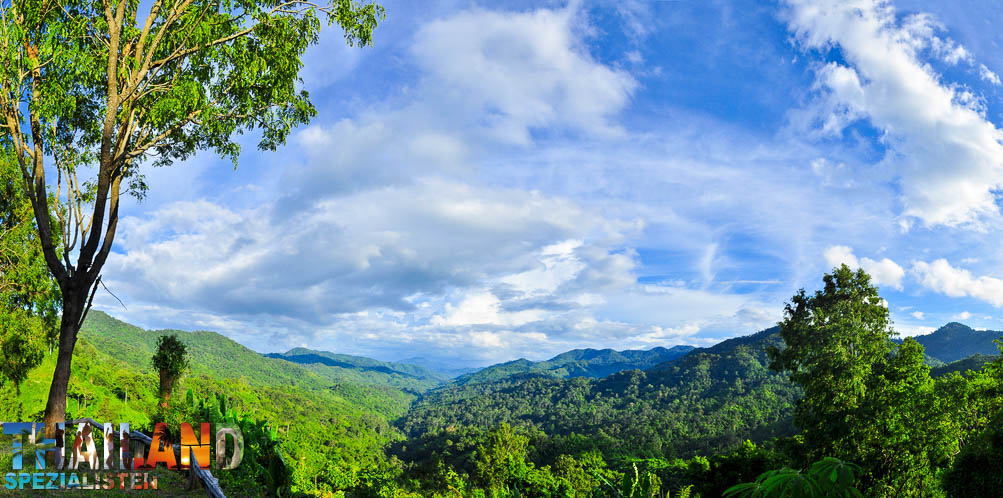 Kamphaeng Phet und die ausläufer des indischen gebirge