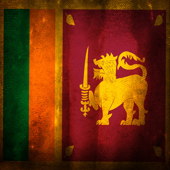 Flagge von Sri Lanka