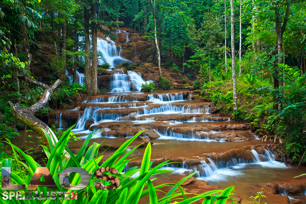 Wasserfall in Laos
