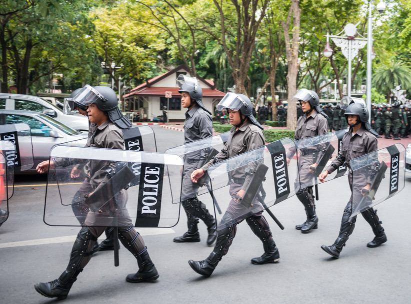 Police in Bangkok