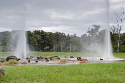 Hot Springs in Nordthailand
