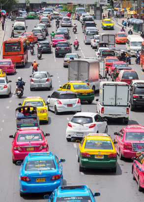 Autofahren in Bangkok