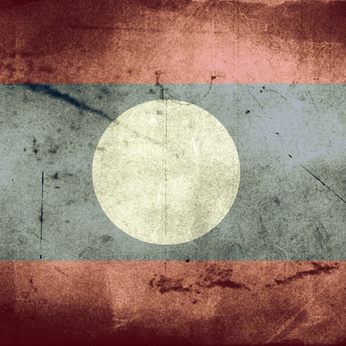 Flagge von Laos
