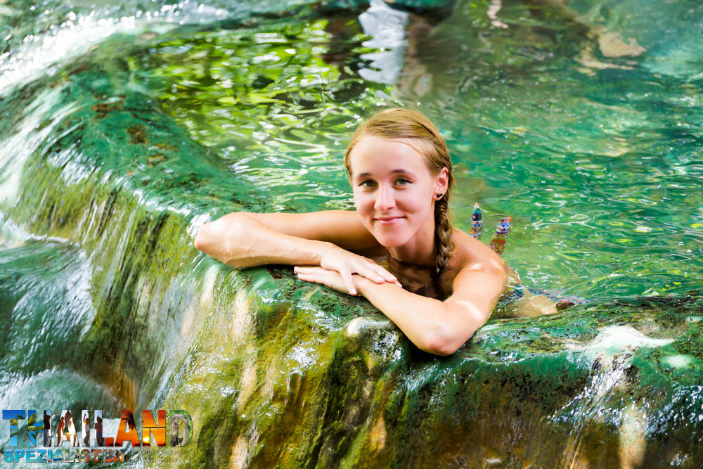 Thermalquellen und Wasserfälle Süd-Thailand
