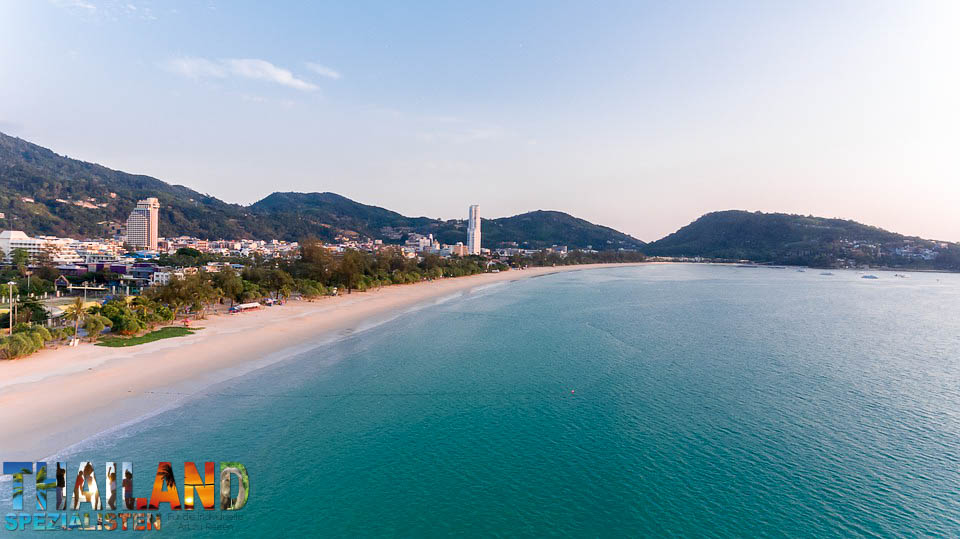 Patong Beach ohne Menschen - das ich das noch erleben durfte!