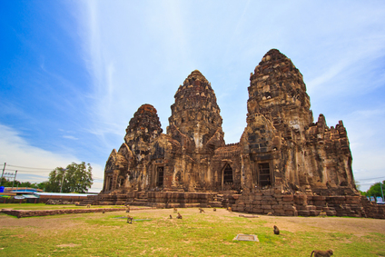 Drei Khmertemple in Ayutthaya