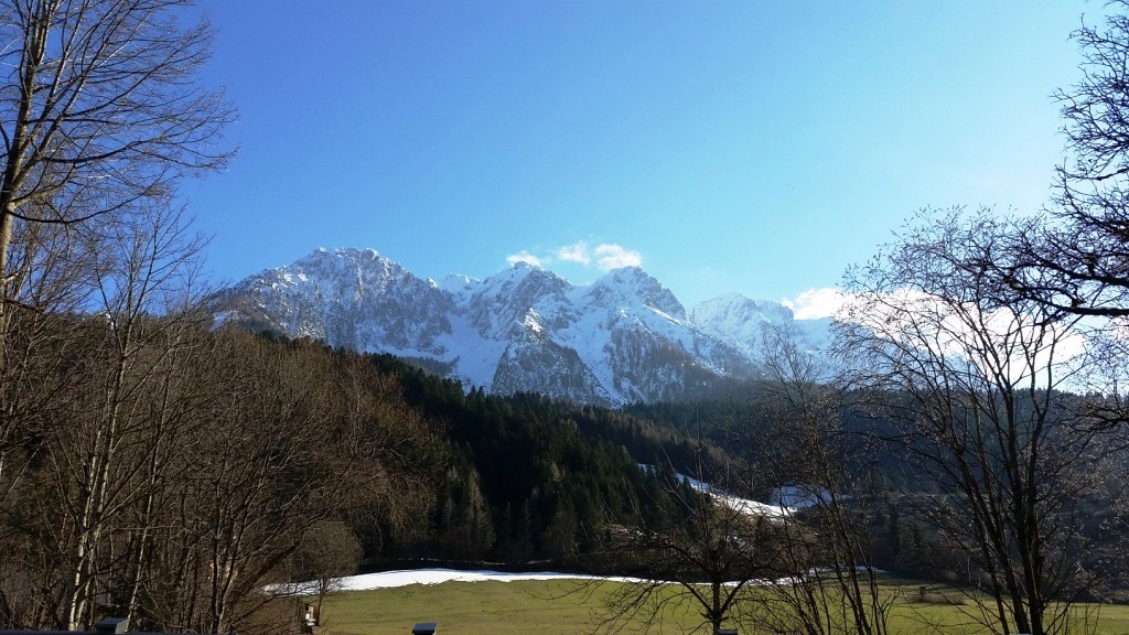 Ausblick vom Balkon