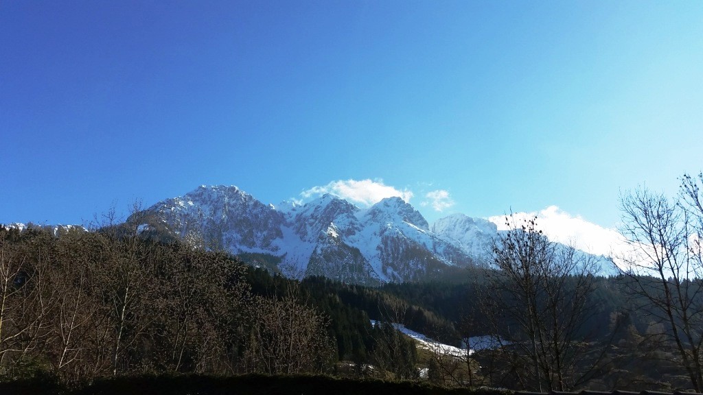 Ausblick vom Balkon