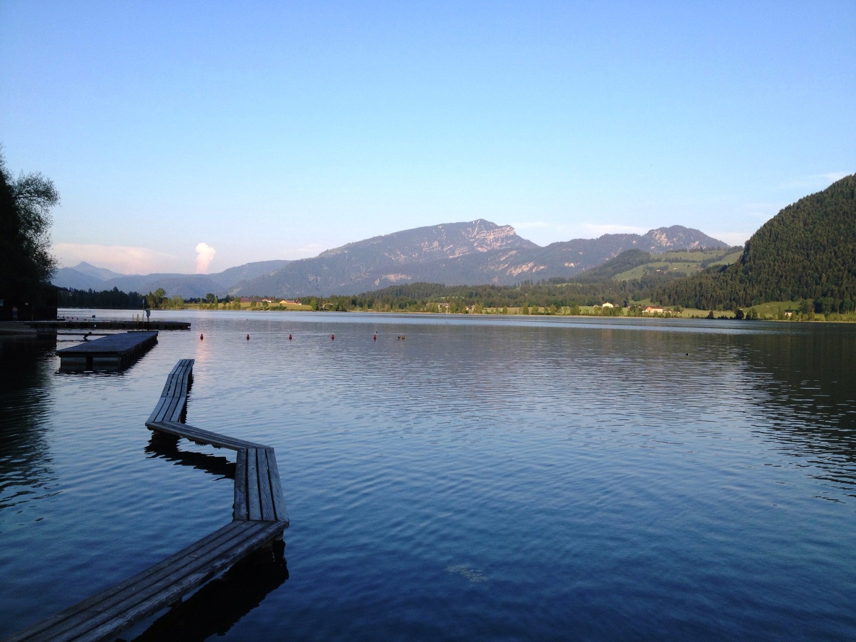 Strandbad im Herbst