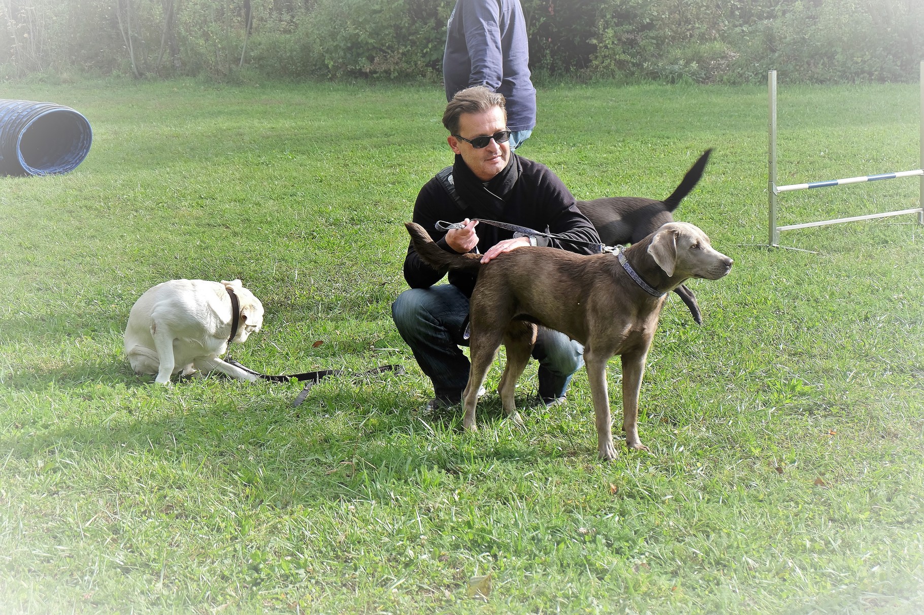 Nanuk (weiss) und Ruby (silber)