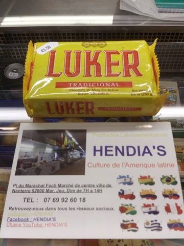 Chocolate Luker 3euros 50 HT