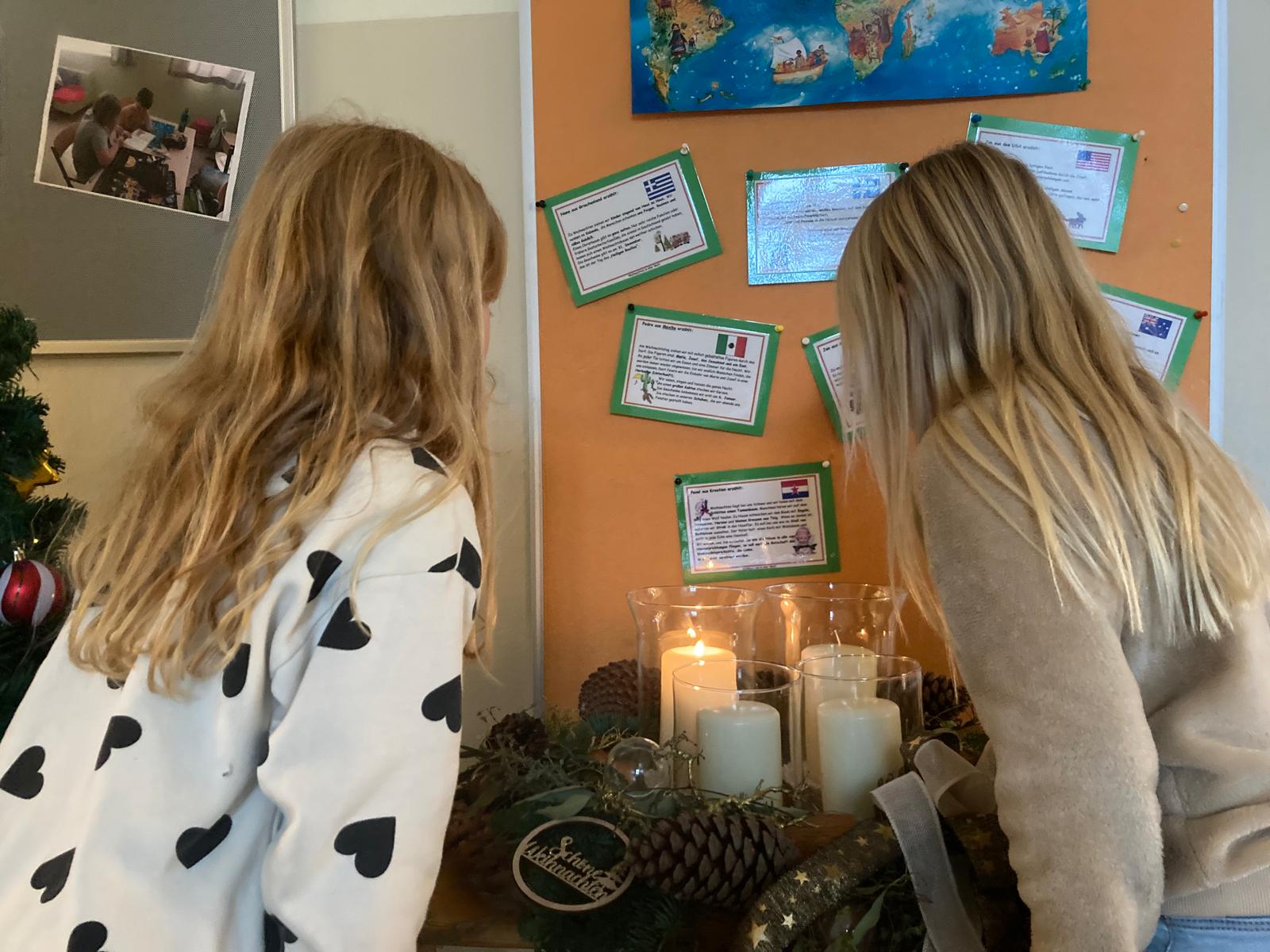 Weihnachliche Stimmung in der VS