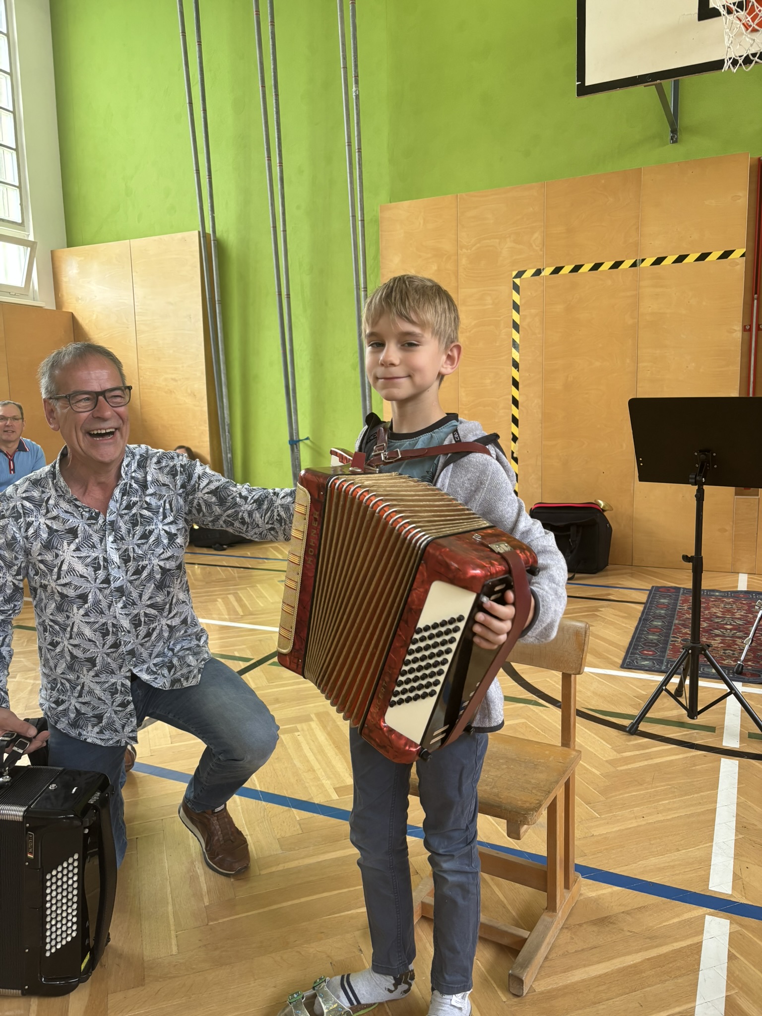 Besuch der Musikschule