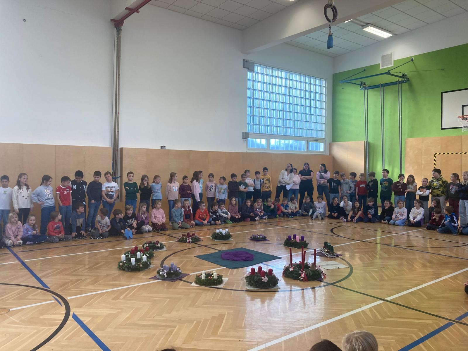 Weihnachliche Stimmung in der VS