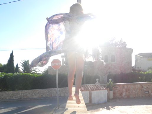 Spread your wings and fly away.