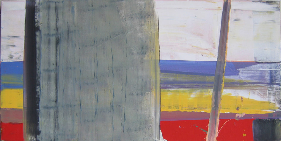 "08-033" - Acrylique sur toile, 50 x 100 cm, 2008