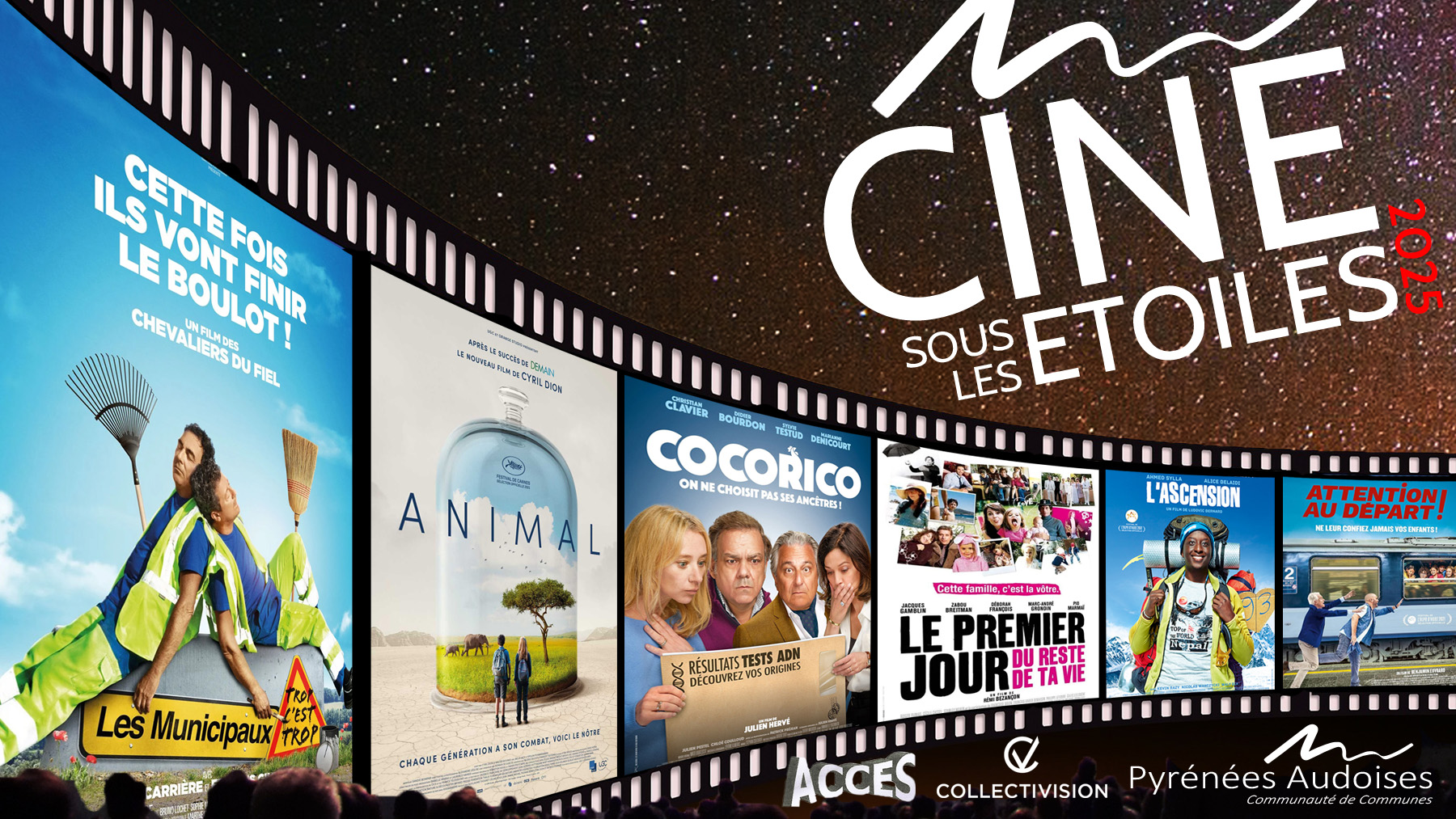 Ciné sous les étoiles - programmation 2025