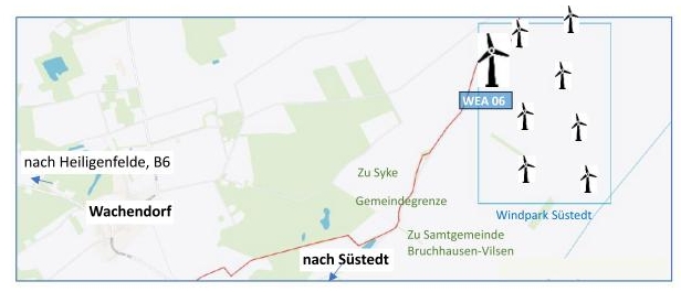 Anlagen der ersten Bauphase