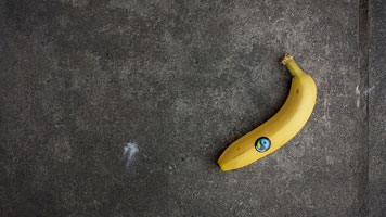 Fair-Trade-Banane. Bild von Isaac Fryxelius auf pixabay.com