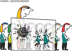 Rechtsgutachten: Keine Pflicht zu Massentests. Bild: spagra