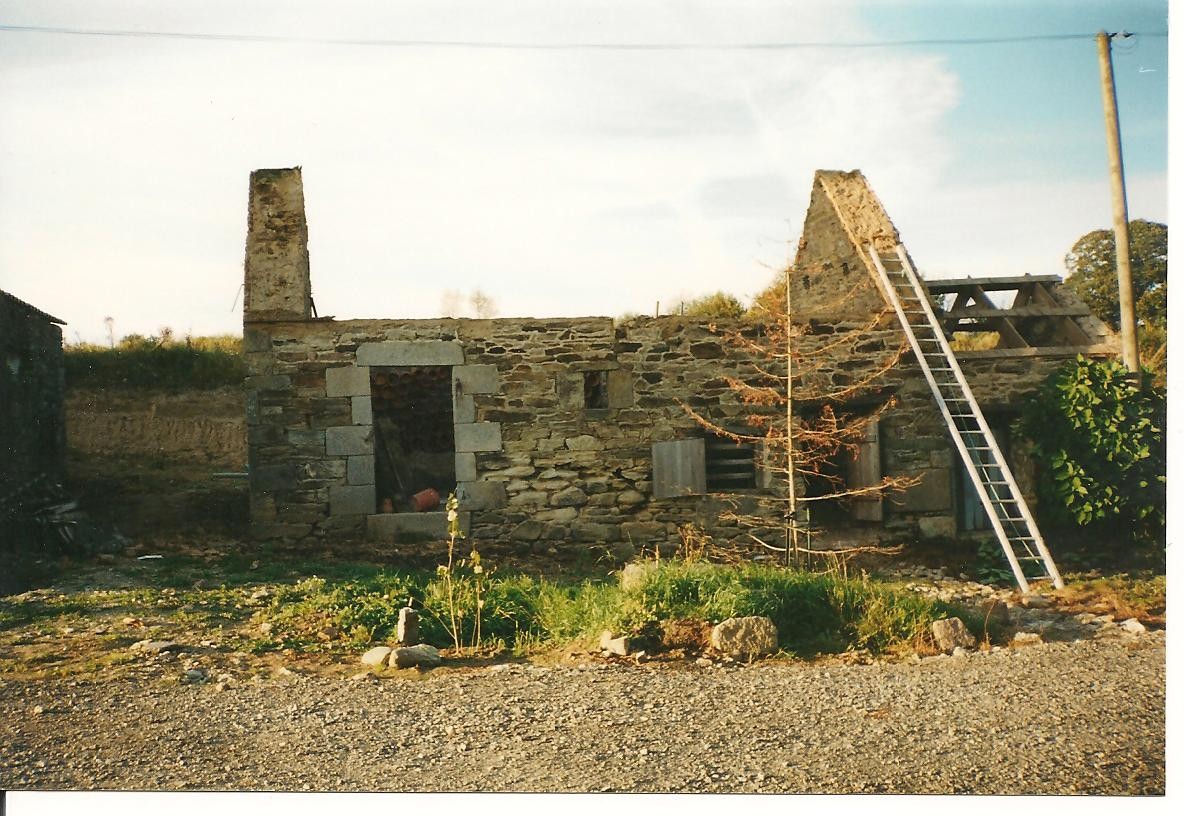 Dépose de l'ancienne couverture ... 1994