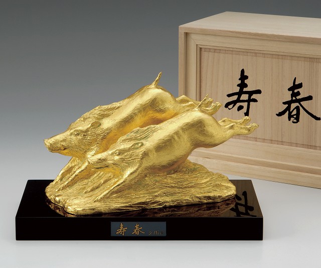 富永直樹 金属工芸 鯉 縁起物 お正月