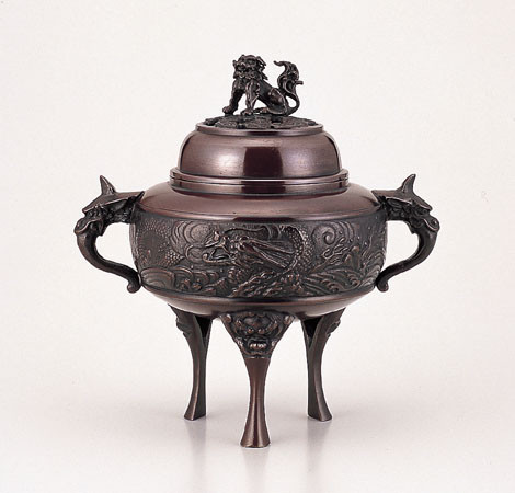 鋳銅製香炉（2） - 高岡銅器展示館