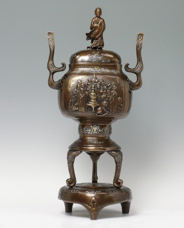 鋳銅製香炉（１） - 高岡銅器展示館