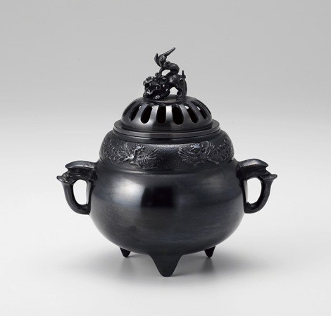 鋳銅製香炉(2) - 高岡銅器展示館 鋳銅製香炉(2) - 高岡銅器展示館