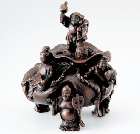 鋳銅製香炉(2) - 高岡銅器展示館 鋳銅製香炉(2) - 高岡銅器展示館
