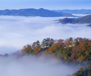 天空の城　松山城（高梁市）