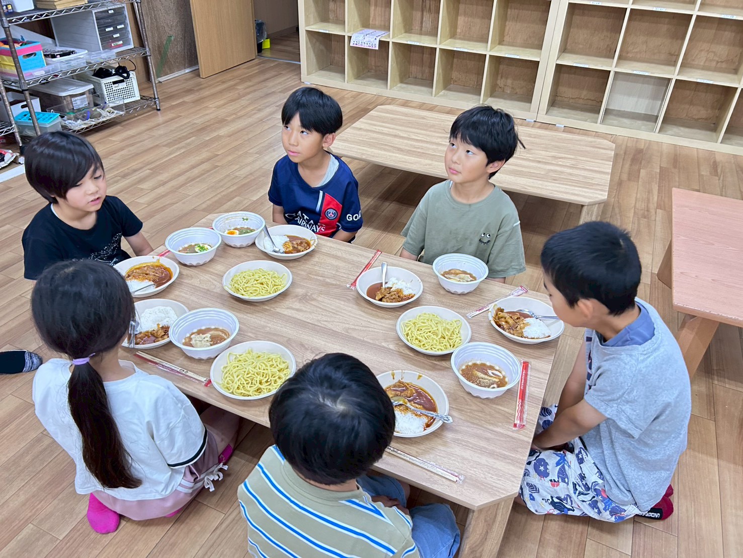 つけ麺＆ハヤシライス：戸二小振替(下前)