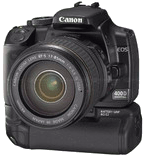 Canon EOS 400D + Batteriegriff