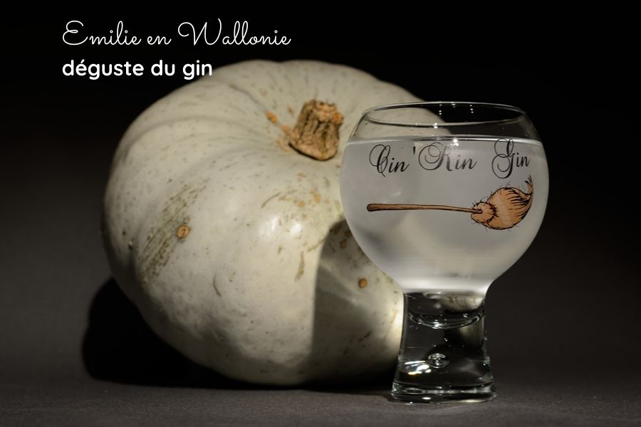 Déguster un gin wallon à base de potiron