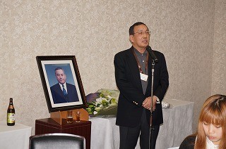上城先輩挨拶