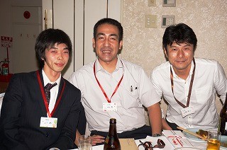 懇親会の様子