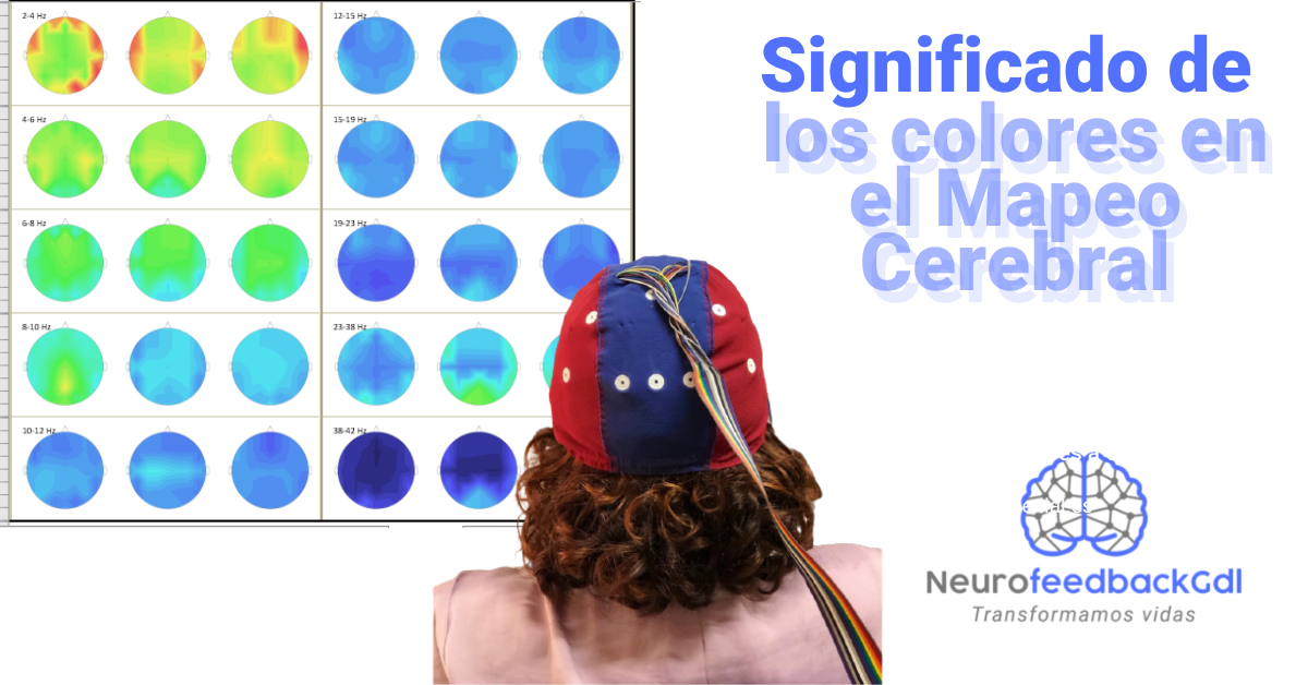 Significado de los colores en el Mapeo Cerebral