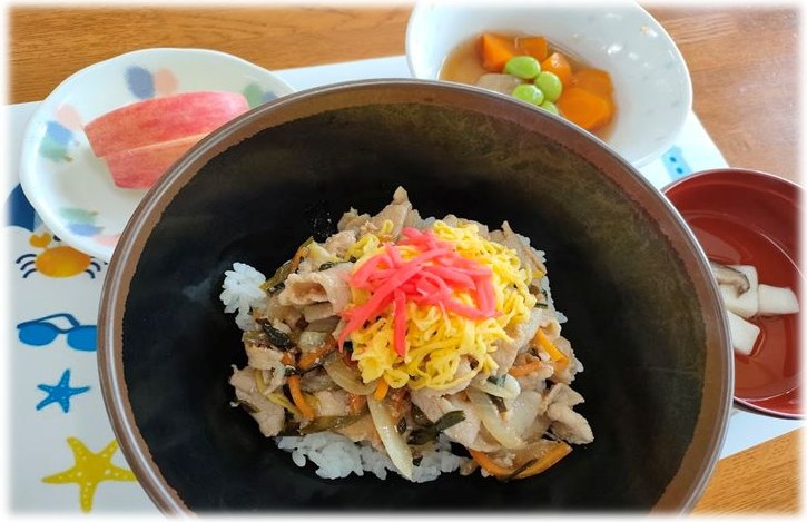 ご当地献立(厚別丼)