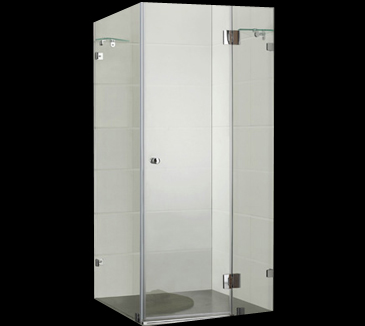 PLT-1001 Square Frameless Shower Screen