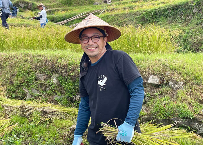 色川の棚田を未来へ 高野康さん 和歌山 那智勝浦町 色川の棚田においでよ!