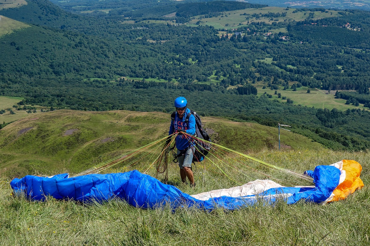 Parapente en Auvergne
