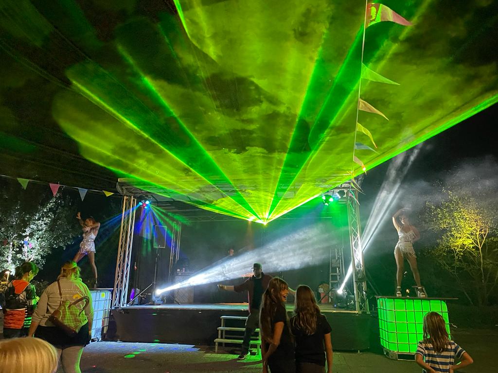 Lasershow in Zierenberg
