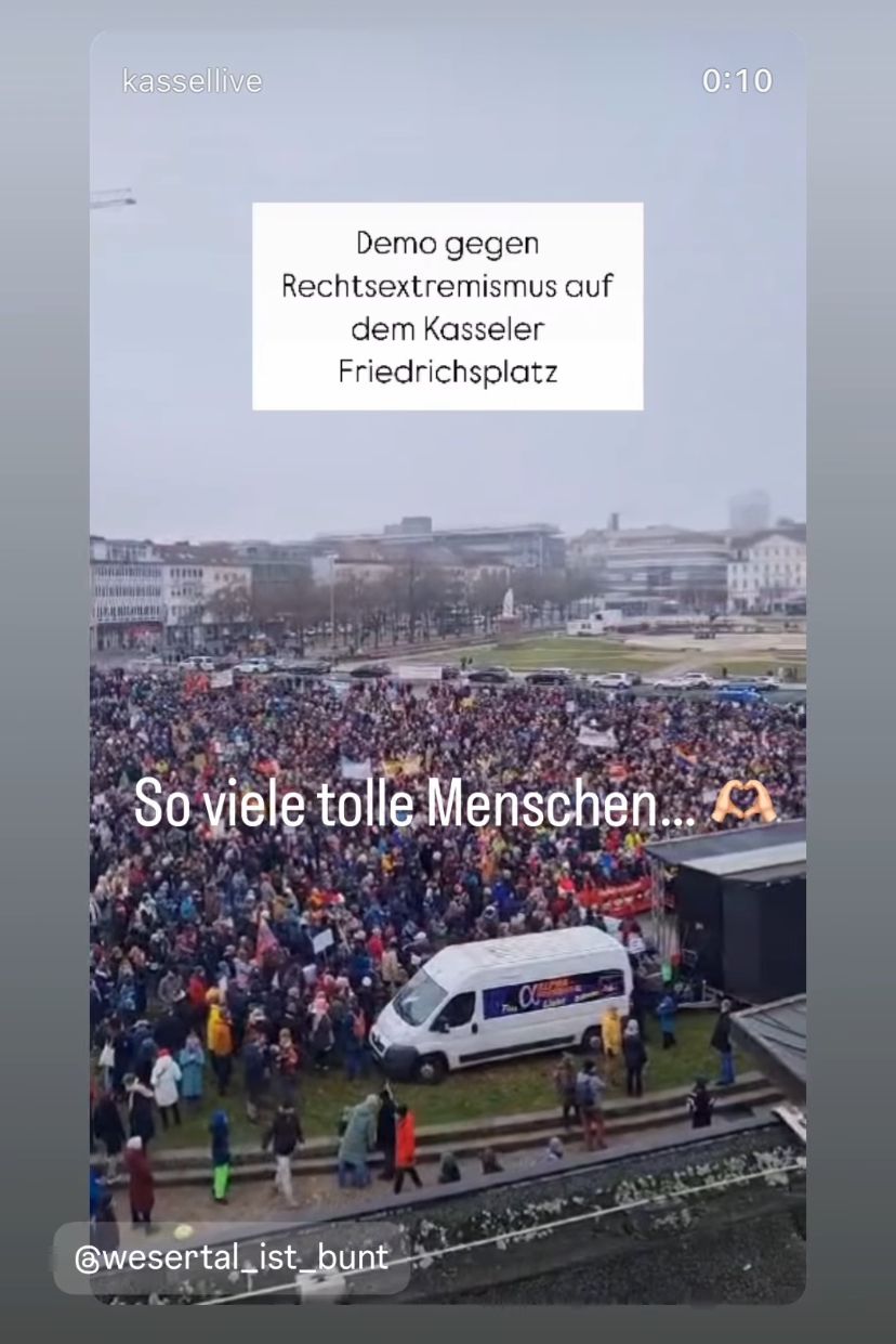Demo in Kassel 