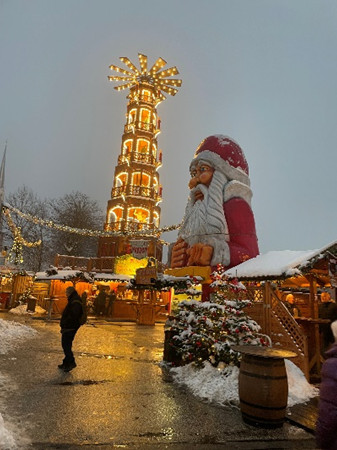 Ein kleiner Weihnachtsmarkt in Heide 