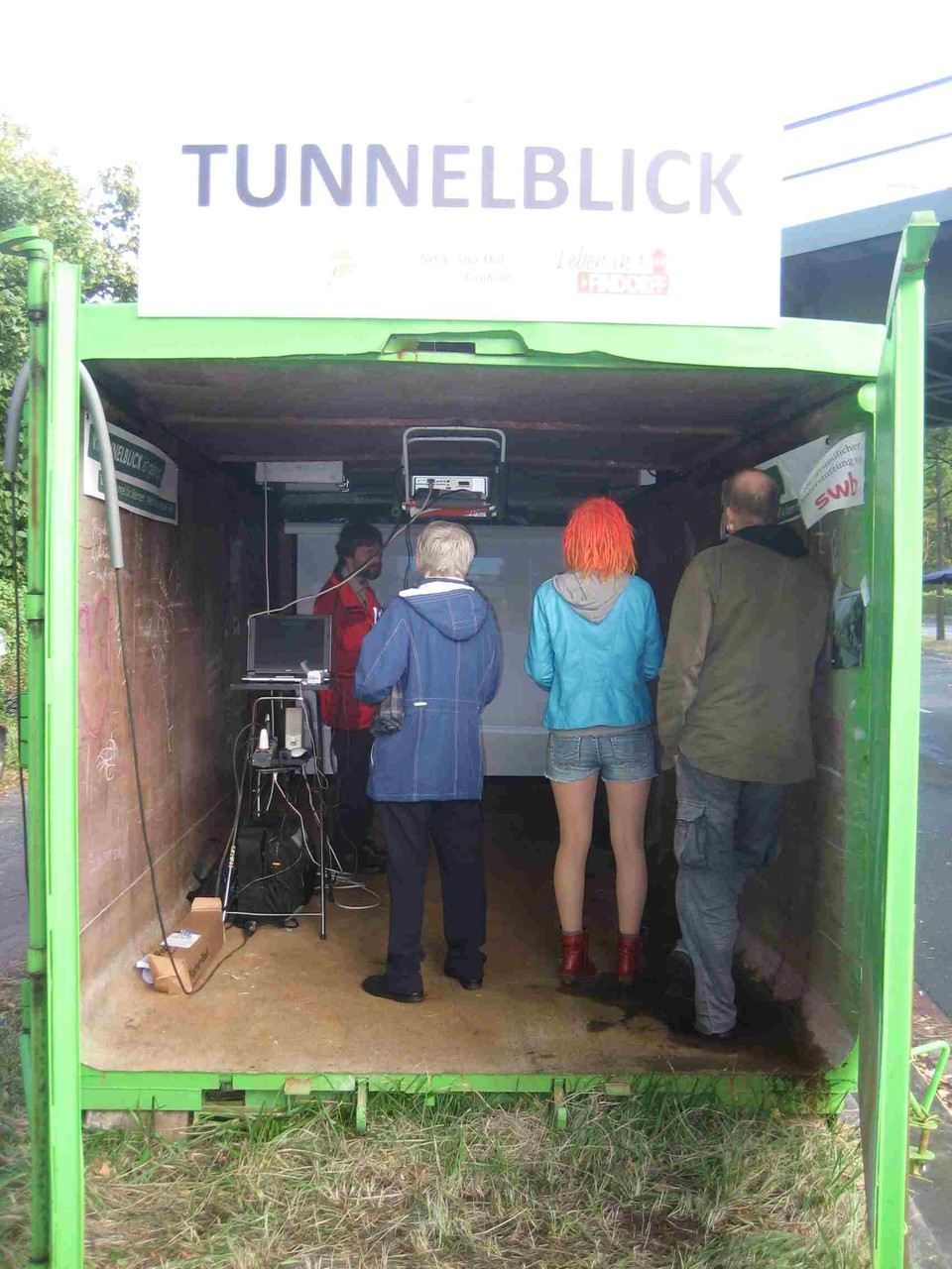 Andrang beim Tunnelblick 