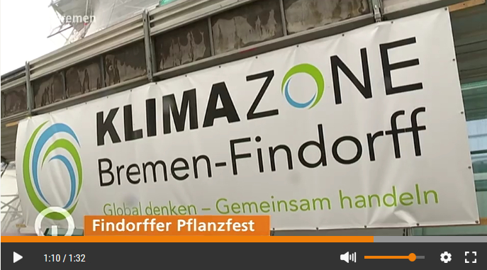 Das Findorffer Pflanzfest bei buten un binnen - zum Video einfach anklicken (ab 1:05)