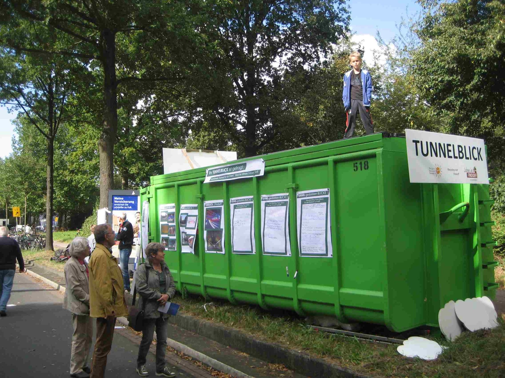 Der Findorfftunnel im Miniaturformat