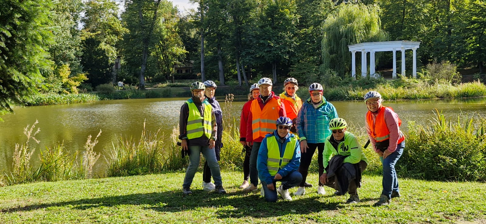 Die BEWEGTEN LANDFRAUEN schnuppern im Herbst 2024 "Champagnerluft" bei Ihrer Radtour "Rund um Bad Homburg" 