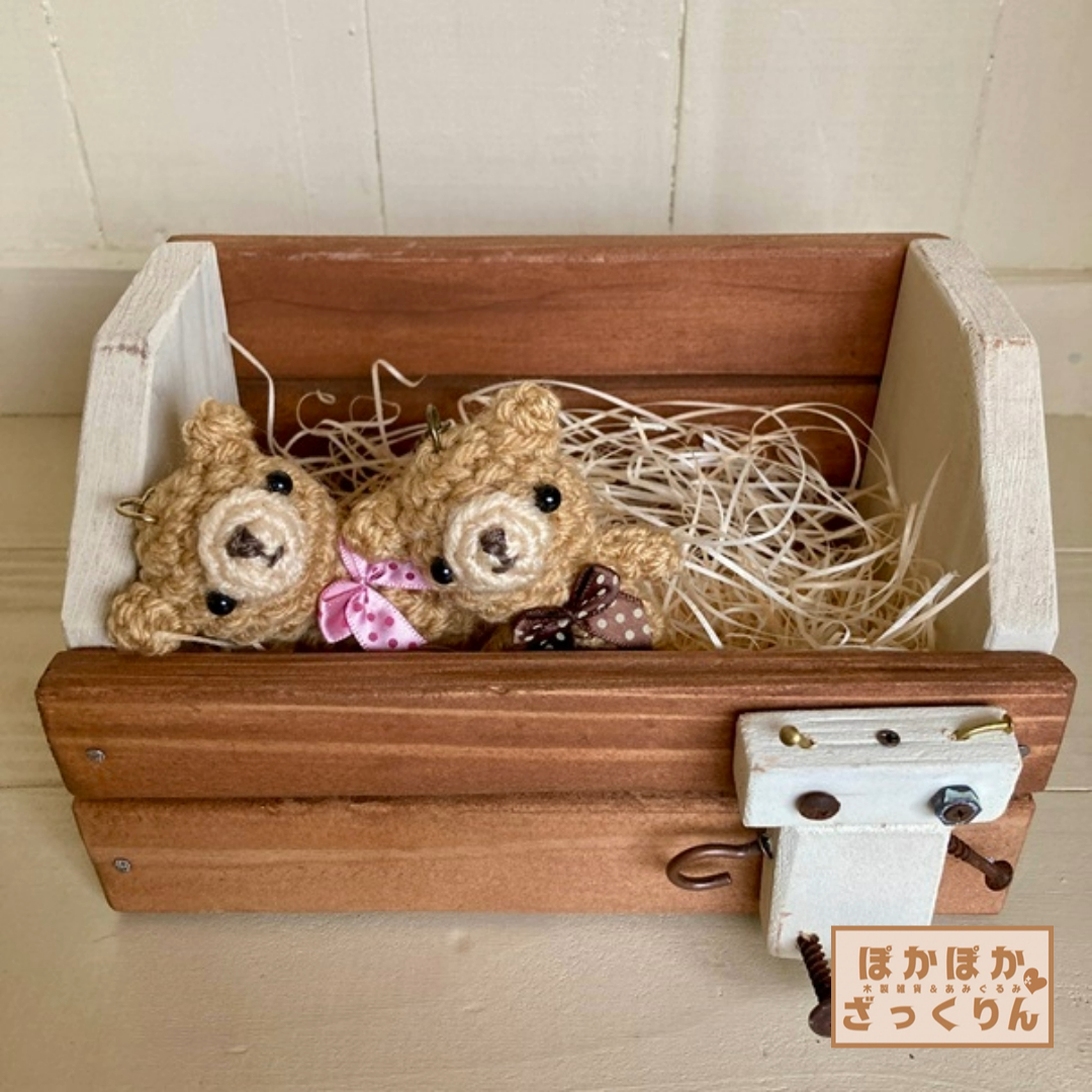 大きいあみぐるみと小さいあみぐるみ、どっちが作るの難しい？
