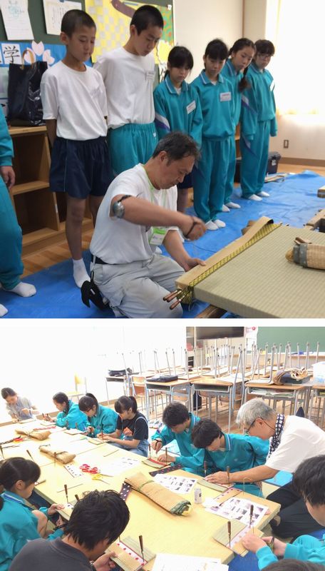 川崎市立臨港中学校『ものづくり職業体験講座』
